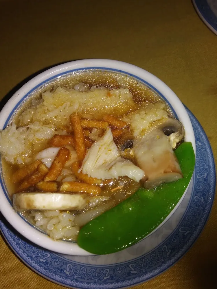 Sizzling Rice Soup